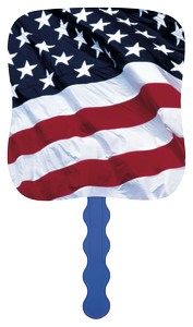 Skinner & Kennedy Old Glory - Pictorial Fan image