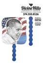 Skinner & Kennedy President Barack Obama - Pictorial Fan combined image