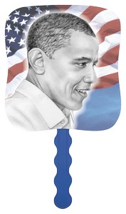 Skinner & Kennedy President Barack Obama - Pictorial Fan image