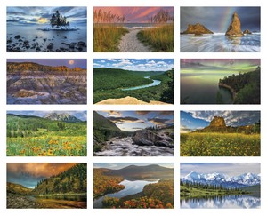Triumph Calendars America's Charm Calendar month image