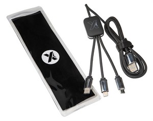 32463F Standard Black/Silver Case with White light and Standard black insert card