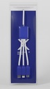 32463F Custom Blue Casing with Custom White Cables and Custom Blue insert card
