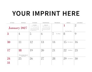 Triumph Calendars Small Quantity Custom - Spiral Calendar image