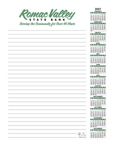 Skinner & Kennedy Scratch Pad Calendar image