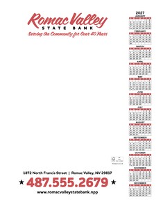 Skinner & Kennedy Scratch Pad Calendar image