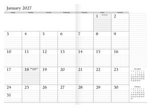 HotLine Products Leatherette Planner open image