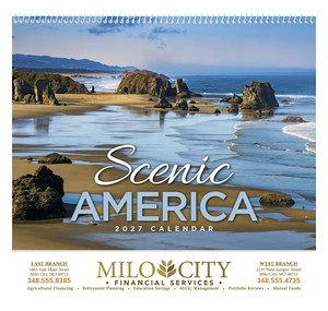HotLine Products Scenic America Appointment Calendar - Spiral cover image