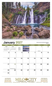 HotLine Products Scenic America Appointment Calendar - Spiral open image