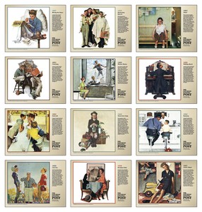 Triumph Calendars The Saturday Evening Post Deluxe Pocket Calendar month image