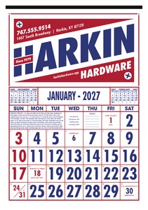 Skinner & Kennedy Commercial 12-Sheet Calendar image
