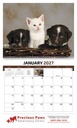HotLine Products Four Paws Appointment Calendar - Spiral open image