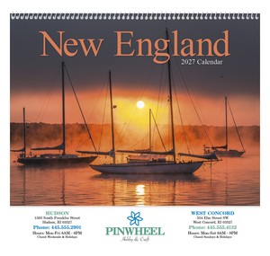 HotLine Products New England Appointment Calendar - Spiral cover image