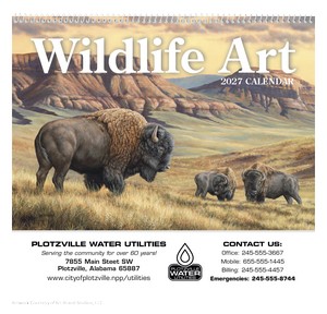 Triumph Calendars Wildlife Art Pocket Calendar cover image
