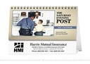 Triumph Calendars The Saturday Evening Post Illustrations by Norman Rockwell Desk Calendar cover ima