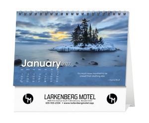 Triumph Calendars Scenic Moments Large Desk Calendar image
