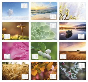 Triumph Calendars Simplicity Large Desk Calendar month image