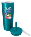 46474 Matte Metallic Teal with Imprint
