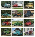 HotLine Products Classic Trucks Appointment Calendar - Spiral month image
