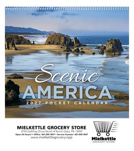 HotLine Products Scenic America Pocket Calendar cover image