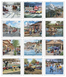 HotLine Products America Remembered Pocket Calendar month image