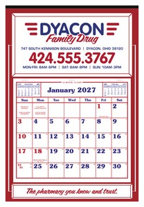 Skinner & Kennedy Apron Calendar image