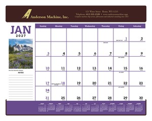 Triumph Calendars Scenic Desk Pad image