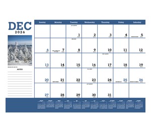 Triumph Calendars Scenic Desk Pad image