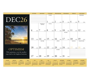 Triumph Calendars Motivations Desk Pad image