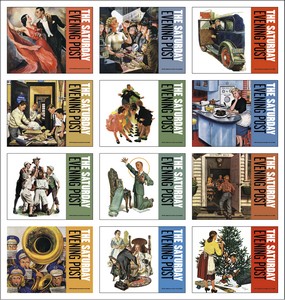 Good Value The Saturday Evening Post - Spiral Calendar month image