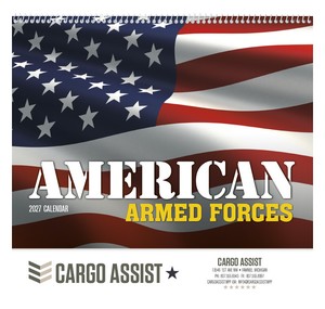 Good Value American Armed Forces - Spiral Calendar cover image