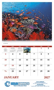 Good Value Ocean Glory - Spiral Calendar open image