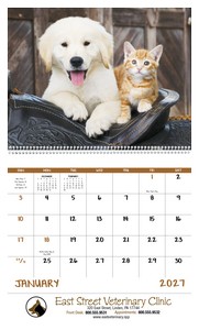 Good Value Baby Farm Animals - Spiral Calendar open image