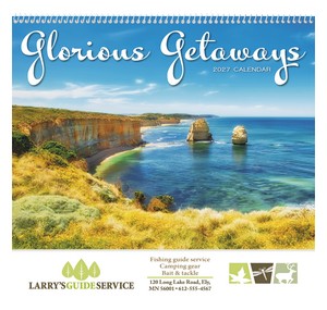 Good Value Glorious Getaways - Spiral Calendar cover image