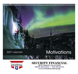 Good Value Motivations - Spiral Calendar cover image