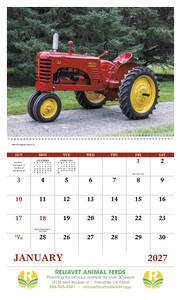 Good Value Classic Tractor - Spiral Calendar open image