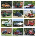 Good Value Treasured Trucks - Spiral Calendar month image