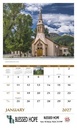 Good Value Scenic Churches - Spiral Calendar open image