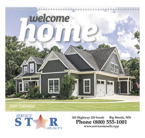 Good Value Welcome Home - Spiral Calendar cover image