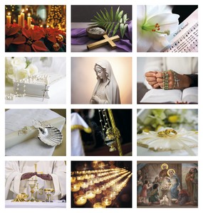 Good Value Catholic Spirit - Spiral Calendar month image