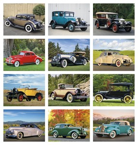 Good Value Antique Autos - Spiral Calendar month image