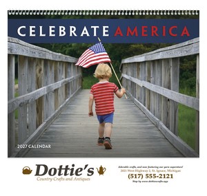 Good Value Celebrate America - Spiral Calendar cover image