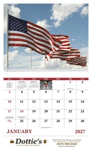 Good Value Celebrate America - Spiral Calendar open image