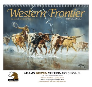 Good Value Western Frontier - Spiral Calendar cover image