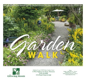 Good Value Garden Walk - Spiral Calendar cover image