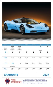 Good Value Exotic Sports Cars - Spiral Calendar open image