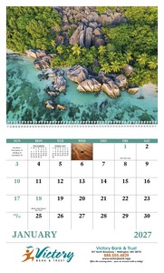 Good Value View from Above - Spiral Calendar open image