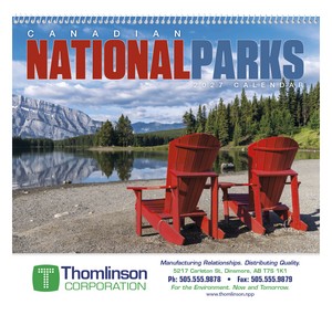 Good Value Canadian National Parks - Spiral Calendar cover image