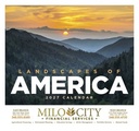 Good Value Landscapes of America - Stapled Calendar cover image