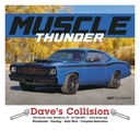 Good Value Muscle Thunder - Stapled Calendar cover image
