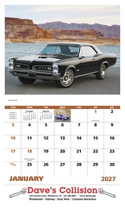 Good Value Muscle Thunder - Stapled Calendar open image